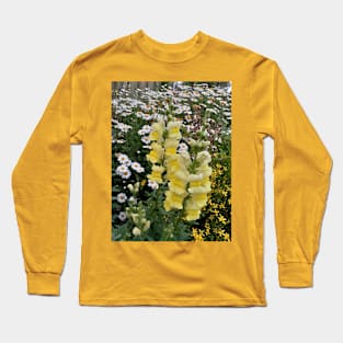 Snapdragon Flower Yellow Long Sleeve T-Shirt